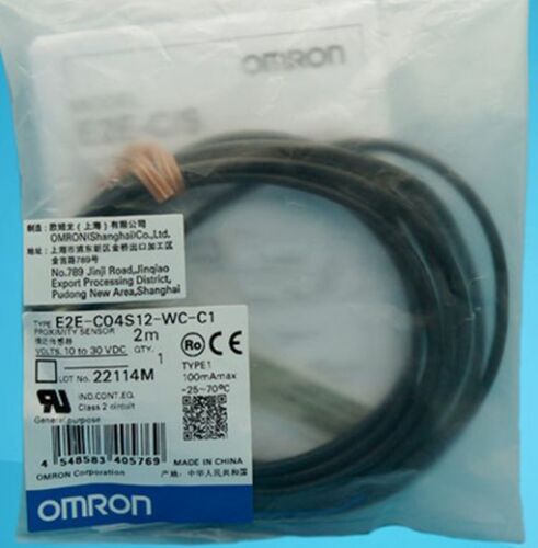 1PC Brand New Omron Proximity Switch E2E-CO4S12-WC-C1 10-30VD