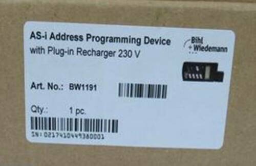 1PC new in box Bihl+Wiedemann Addresser Module BW1191