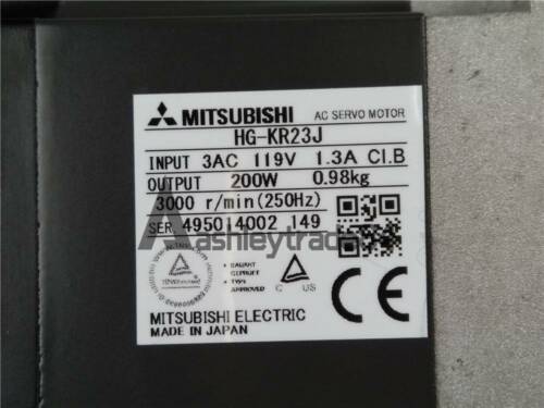 Mitsubishi Servo Motor HG-KR23J