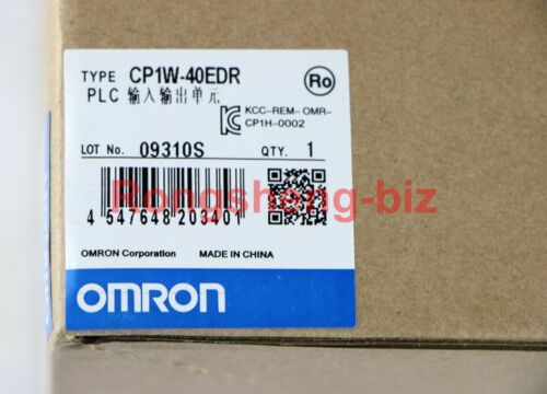 Omron Programmable Controller PLC CP1W-40EDR CP1W40EDR New in Box